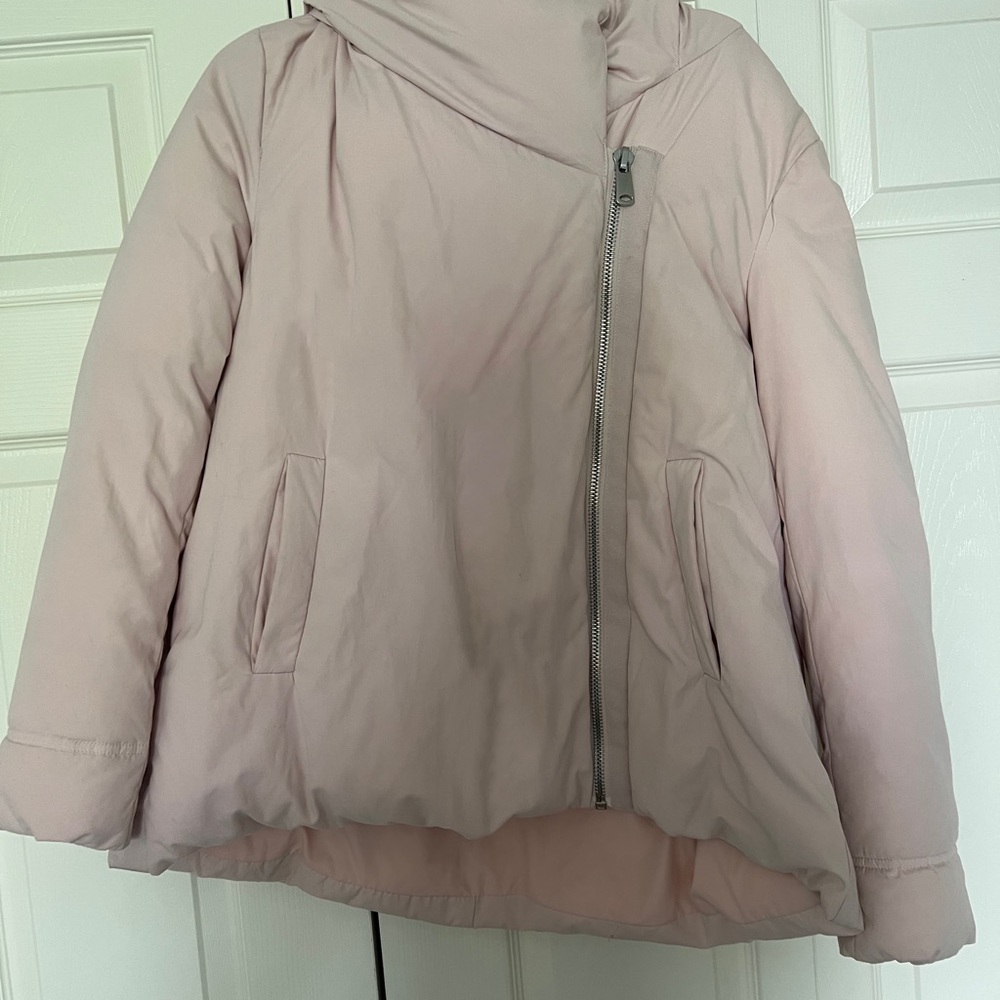 Women's Pink Puffer Jacket